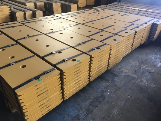 agujeros 97.7kg del filo de la cuchilla de los filos de la niveladora de 4T6381 DBF 9 resistentes