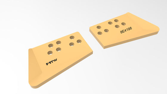 Pedazo de acero del extremo de la niveladora de manganeso