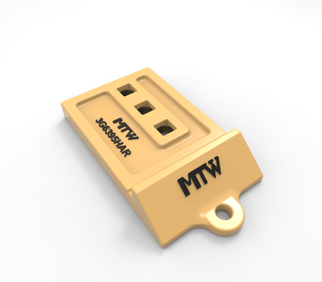 El perno de MTW en los cargadores 1099122FHA de los filos ISO alea el acero X14