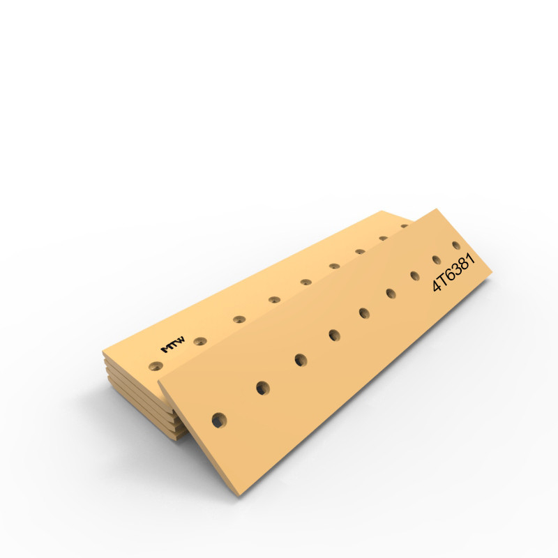 agujeros 97.7kg del filo de la cuchilla de los filos de la niveladora de 4T6381 DBF 9 resistentes