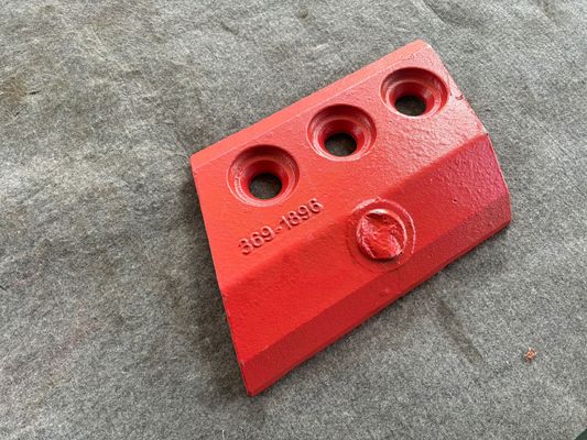 Partes de placas de desgaste para cubos