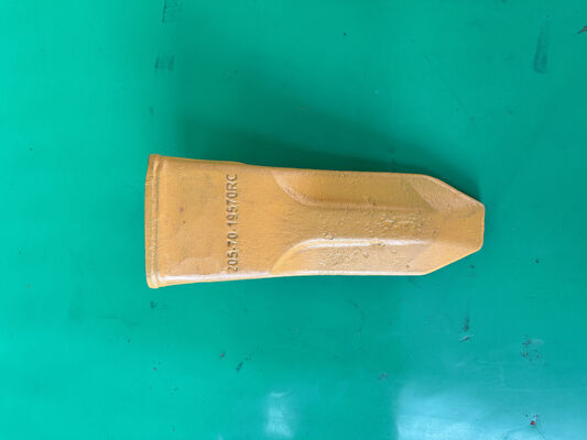 Diente de cubo forjado Komatsu 205-70-19570RC para excavadora PC200 Chisel de roca