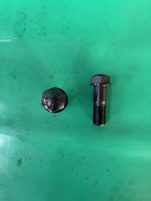 M30X2X90 perno de vía de excavadora / TBM30X2X90 perno de vía