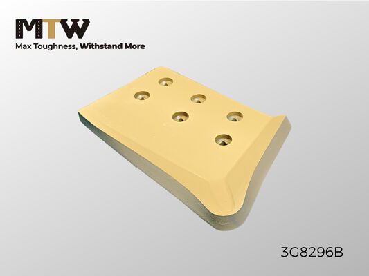 3G8296 HCEB Cantonera 25×262×392 6 Agujeros Cantonera resistente de niveladora