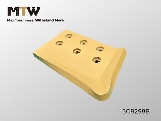 3G8298 HCEB Cantonera 25×262×392 6 Agujeros Cantonera resistente de niveladora