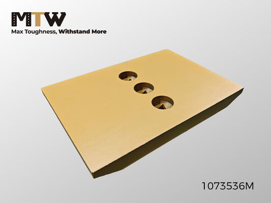 107-3536 Filo de corte de doble bisel con 3 orificios para niveladora y niveladora