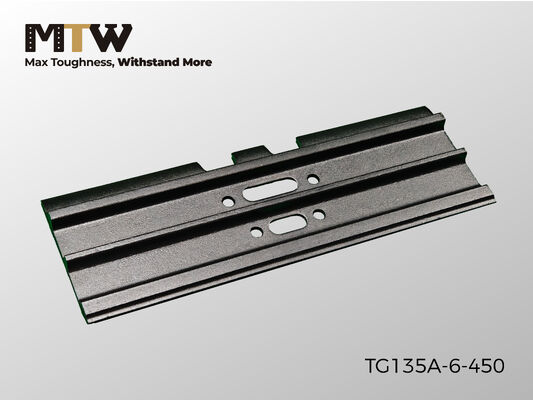 Garra triple de la zapata TG135A-6-450 de KM908/450 201-32-11110 para miniexcavadora
