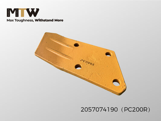 205-70-74190 Cortador lateral de excavadora a la derecha para protector de cucharón PC200