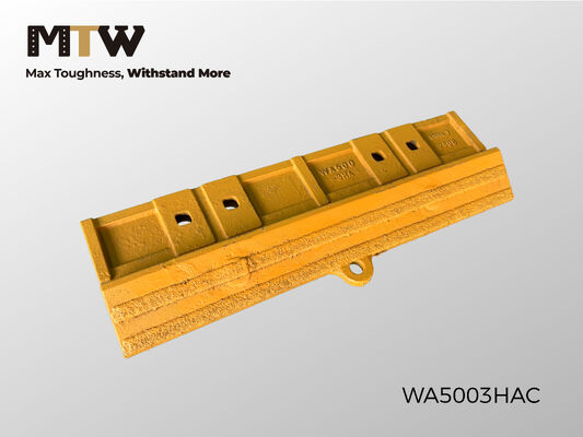 WA500-3HA Segmento central de fundición Media flecha 4 agujeros 90KG Segmento de protección de cubo de cargador de ruedas