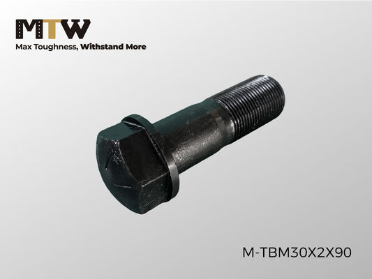 TBM30X2X90 Perno de oruga M30×2.0×90 Sujeción del tren de rodaje de equipo pesado