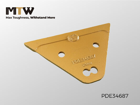 Protección lateral del desgaste del cubo del cortador 7.6KG del excavador PDE34687