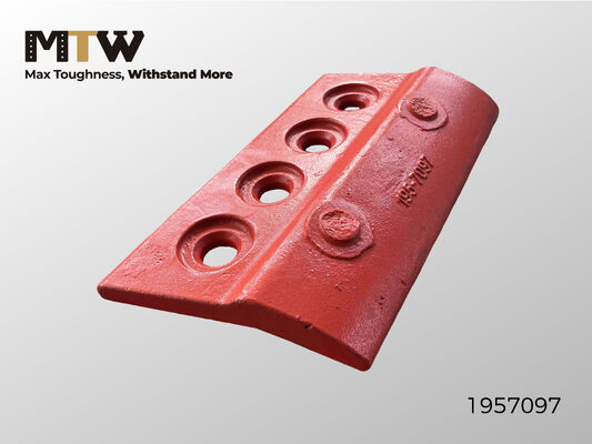 1957097 Placa de cubierta de 23,5 kg para protección del cucharón del cargador de ruedas 988F