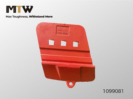 1099081 Right Hand Half Arrow Segment Heavy Duty Bucket Wear Part 48.5KG