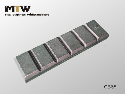 Componente de tierra atractivo 2.5KG de la herramienta del bloque del chocolate CB65 de la pieza 240×65×23m m
