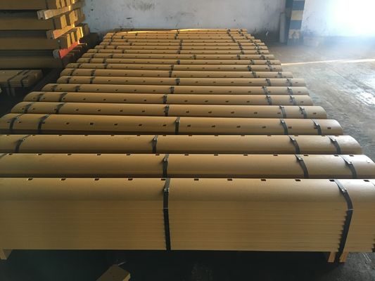 El filo 16×203×2133m m de la niveladora de 7D1158 DBC curvó la pieza 49KG del desgaste de la cuchilla