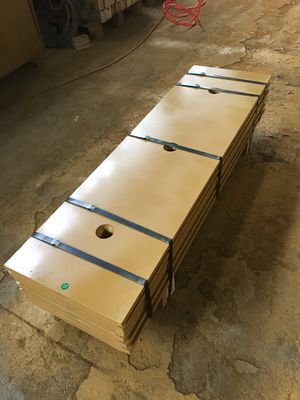 1006668 pieza resistente 103KG del desgaste de la cuchilla del filo 30×360×1399m m de la niveladora de DBF