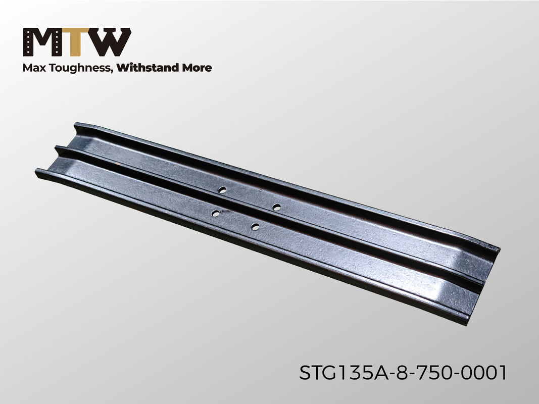 Zapata de oruga PC60 Zapata de oruga triple con garra STG135A-8-750-0001 8×135×750