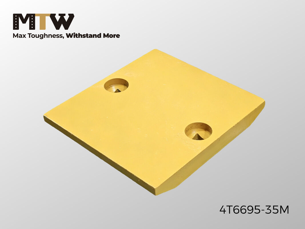 4T6695 Segmento del cubo de perno 25×265×279 2 agujeros de corte del cargador